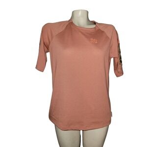 Maloja Holunder M Womens Mountain Biking Jersey Pink Floral S 33146 Hawaiian